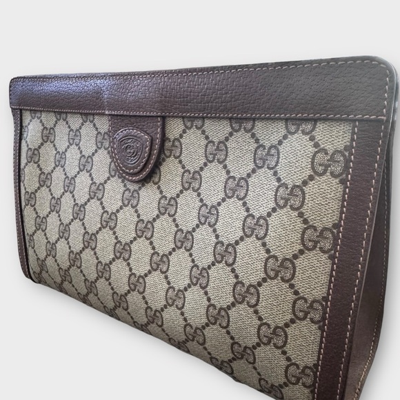 Gucci Handbags - ♦️SOLD♦️Gucci Ophidia Sherry Line GG Monogram Accessory Collection Clutch Bag